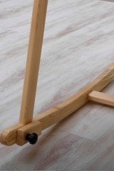 Anne Yanı Beşik Yuvarlak Anne Yanı Krem