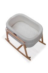 Anne Yanı Beşik Yuvarlak Anne Yanı Krem