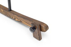 Anne Yanı Beşik Hier Bebek Siyah Metal Stand Siyah Sepet